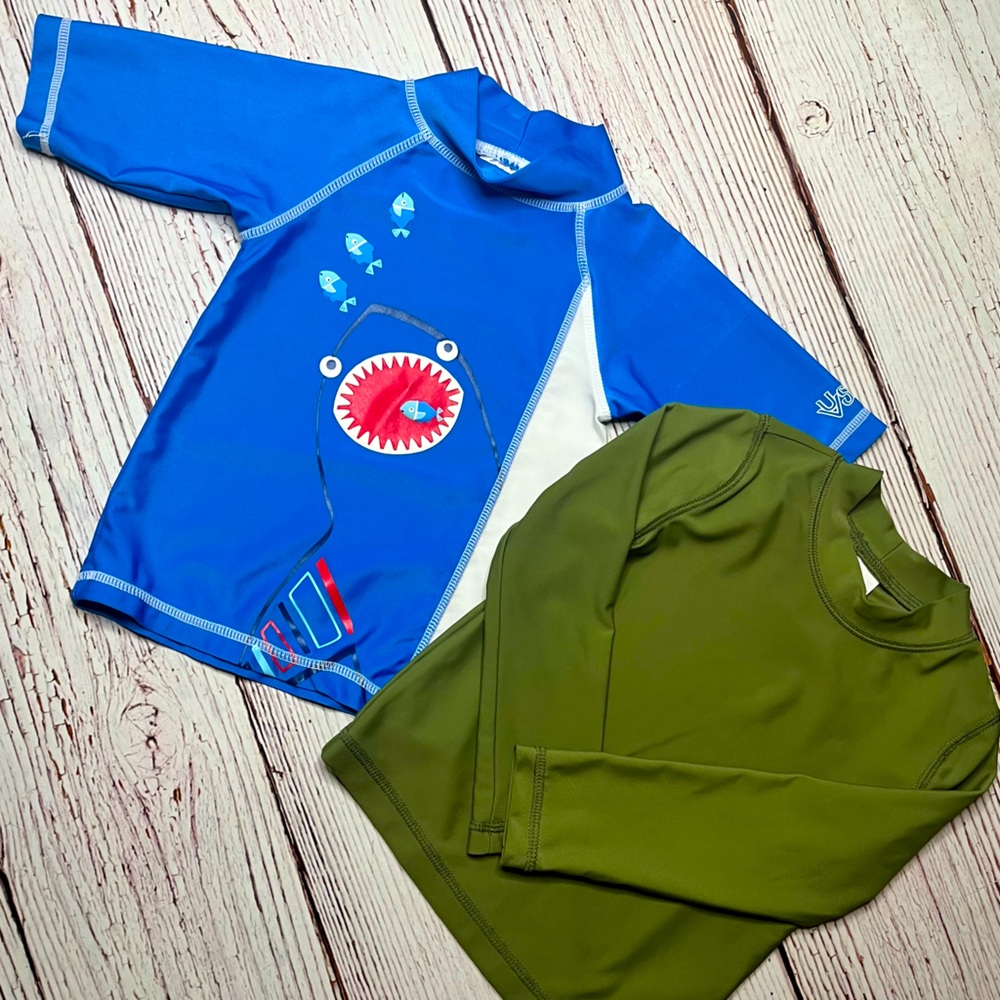 Bundle Of 2 Toddler Swim Tops